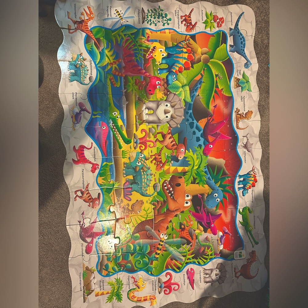 Dinosaur puzzle